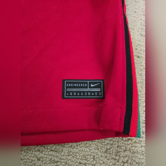 Red Nike Portugal Soccer Jersey - Picture 7 of 7